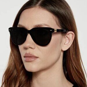 BRAND NEW Miu Miu MU12ZS 16K5S0 Black Grey Phantos Unisex Sunglasses 0MU 12ZS